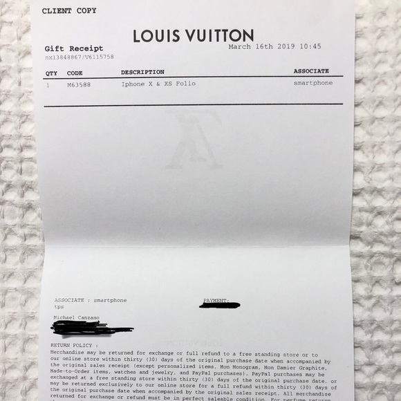 Louis Vuitton iPhone X/XS Empreinte Red Lthr Folio - Picture 2 of 8
